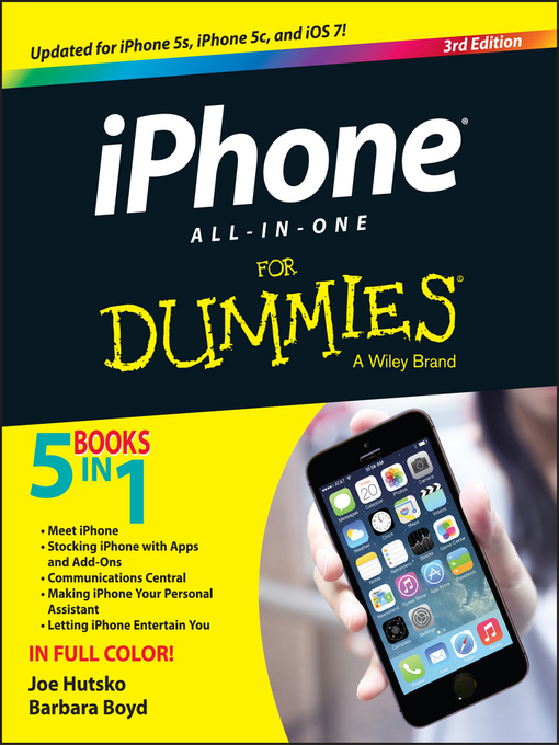 Title details for iPhone All-in-One For Dummies by Joe Hutsko - Available